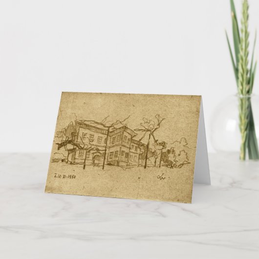 Vluchten naar Joegoslavië: Topcider Park Kaart (Voorkant)