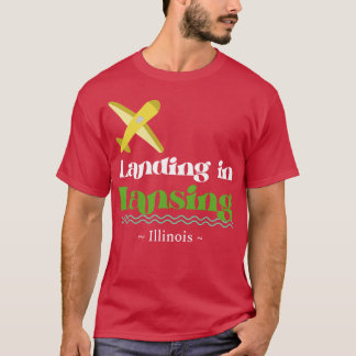 Vluchten naar Lansing Thirt T-shirt