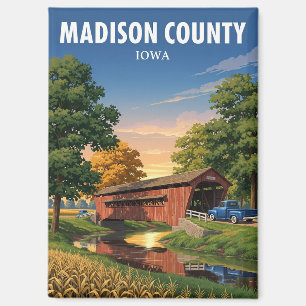 Vluchten naar Madison County Iowa Magneet
