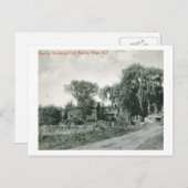 Vluchten naar Morristown, New Jersey Vintage Briefkaart (Voorkant / Achterkant)