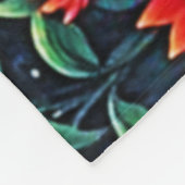 Vluchten naar Natuur Art Design Fleece Deken (Hoek)