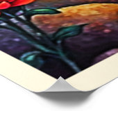 Vluchten naar Natuur Art Design Poster (Hoek)