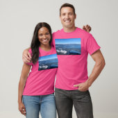 Vluchten naar Olympic Mountains Long T-shirt (Unisex)
