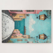 Vluchten naar San Juan Puerto Rico Legpuzzel (Horizontaal)