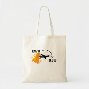 Vluchten naar San Juan Puerto Rico Tote Bag
