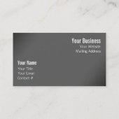 Vluchten van de korteaalboom visitekaartje (Achterkant)