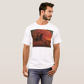 Vluchten van een Prairie Fire (1868A) T-shirt (Voorkant volledig)