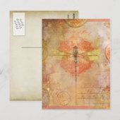 Vluchten van Fancy Briefkaart (Voorkant / Achterkant)