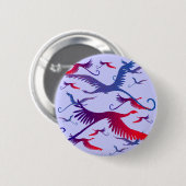 Vluchten van Fancy Button (Voorkant /achterkant)