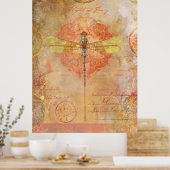 Vluchten van Fancy Poster (Keuken)