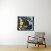 Vluchten van Fantasie Raven Fee Wandkleed (In Situ (horizontaal))
