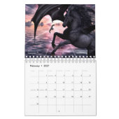 Vluchten van Fantasy 2020-kalender Kalender (Feb 2027)