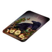 Vluchten van Fantasy Raven Faery Art Briefkaart Magneet (Linkerzijde)