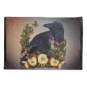 Vluchten van Fantasy Raven Faery Art Kussensloop (Achterkant)