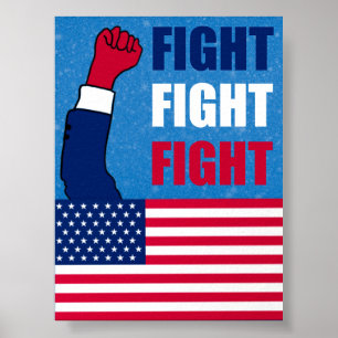 Vluchtgevechtsstrijd Poster