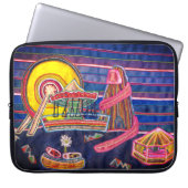 Vluchtgrond Laptop Sleeve (Voorkant)