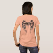 Vluchtige coupon t-shirt (Achterkant volledig)