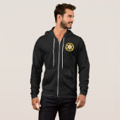 VLUCHTIGE HERSTELAGENT MANNEN HOODIE (Voorkant volledig)