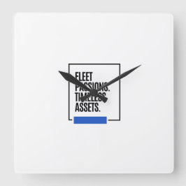 VLUCHTIGE PASSIES. TIJDLoze BEZITTINGEN. - Belegge Vierkante Klok