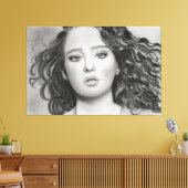 Vluchtige Schoonheid Canvas Afdruk (Insitu (Woonkamer))