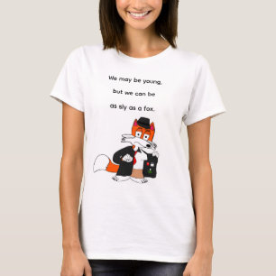 Vluchtige Vos - Dames T-Shirt