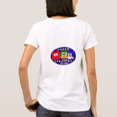 Vluchtige Vos - Dames T-Shirt (Achterkant)