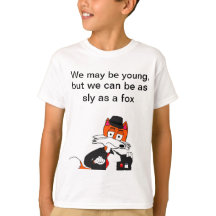 Vluchtige Vos - Kinder T-Shirt