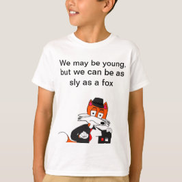 Vluchtige Vos - Kinder T-Shirt