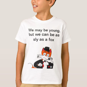 Vluchtige Vos - Kinder T-Shirt