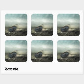 Vluchtjaar 2013 vierkante sticker (Vel)