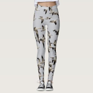 Vluchtkuil van ganzen leggings