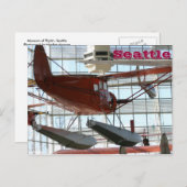 Vluchtmuseum - Seattle Briefkaart (Voorkant / Achterkant)