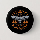 Vluchtparamedisch Ronde Button 5,7 Cm (Voorkant)