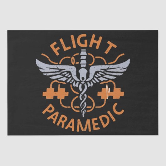 Vluchtparamedisch Tissuepapier (Voorkant)