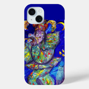 VLUCHTSTAND IN BLUE/Venetië, carnavalsnacht iPhone 15 Case