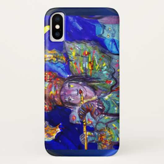 VLUCHTSTAND IN BLUE/Venetië, carnavalsnacht Case-Mate iPhone Case (Achterkant)