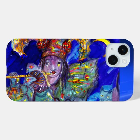 VLUCHTSTAND IN BLUE/Venetië, carnavalsnacht Case-Mate iPhone Case (Achterkant (horizontaal))