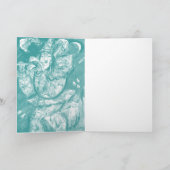 VLUCHTSTAND IN BLUE/Venetië, carnavalsnacht Kaart (Binnen)