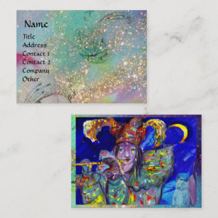 VLUCHTSTAND IN BLUE/Venetië, carnavalsnacht Visitekaartje