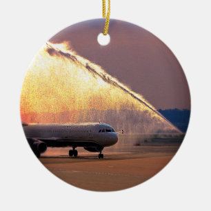 Vluchtversiering van het waterkanon keramisch ornament