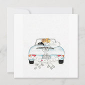 Vluchtwagen Bedankkaart (Voorkant)