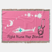 Vluchtzuster Nap Blanket Pink Deken (Voorkant)