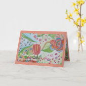 Vluchtzwijn speciale vrijdag kaart (Gele Bloem)