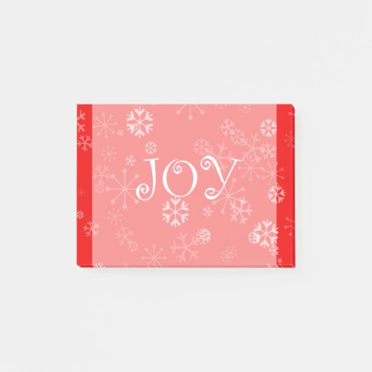 Vlurries van de Winterpooie Post-it® Notes (Voorkant)