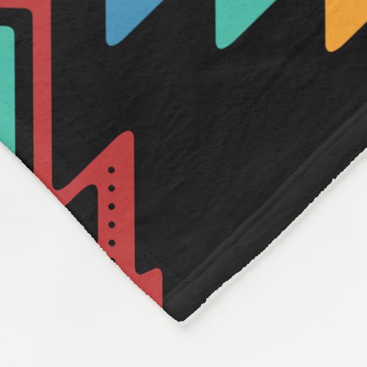 Vlute afspeelwoestijnlandschap Kokopelli Fleece Deken (Hoek)