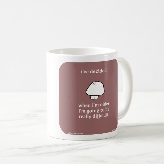 VM8669, vimrod, ouder, echt moeilijk, gruwelijk Koffiemok (Voorkant rechts)