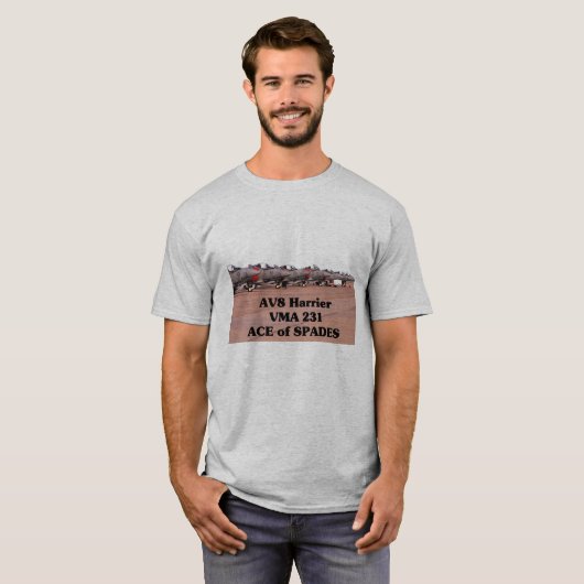 VMA 231 Harriers T-shirt (Voorkant volledig)