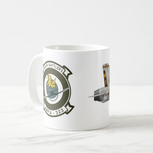 VMFA323 Mok van dodelijke slachtoffers (Voorkant links)