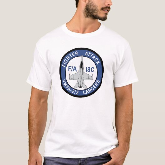 VMFA 212 Lancers T-shirt (Voorkant)