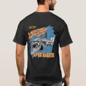 VMFA 231 harrier met roepnaam T-shirt (Achterkant)